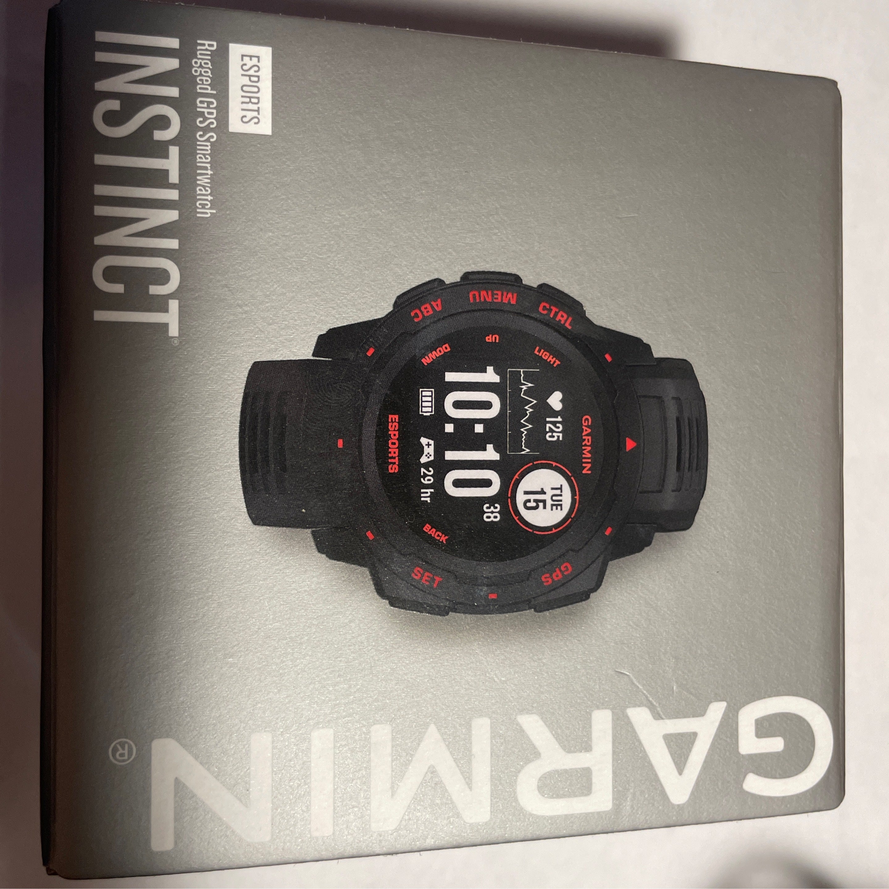 Garmin Instinct Esports edition GPS smartwatch Ozark Survival Supply